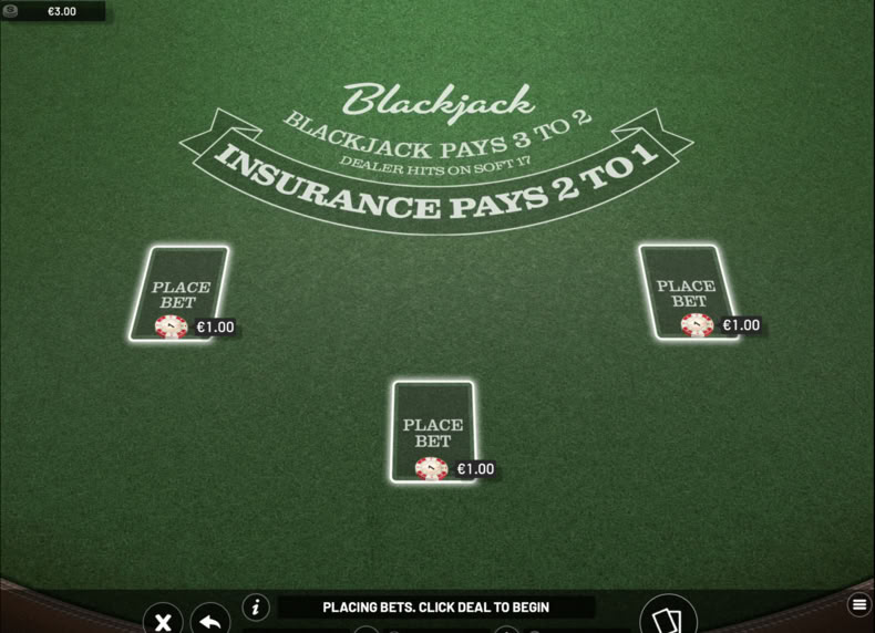 American (US) Blackjack game - play for free