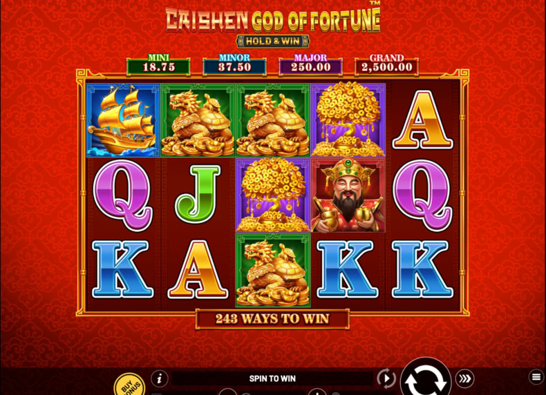 Caishen: God of Fortune game - play for free