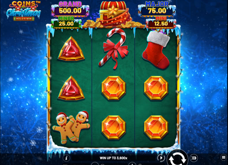 Coins of Christmas game - play for free