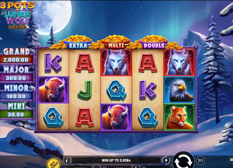 3 Pots Of Lunar Wolf game - play for free