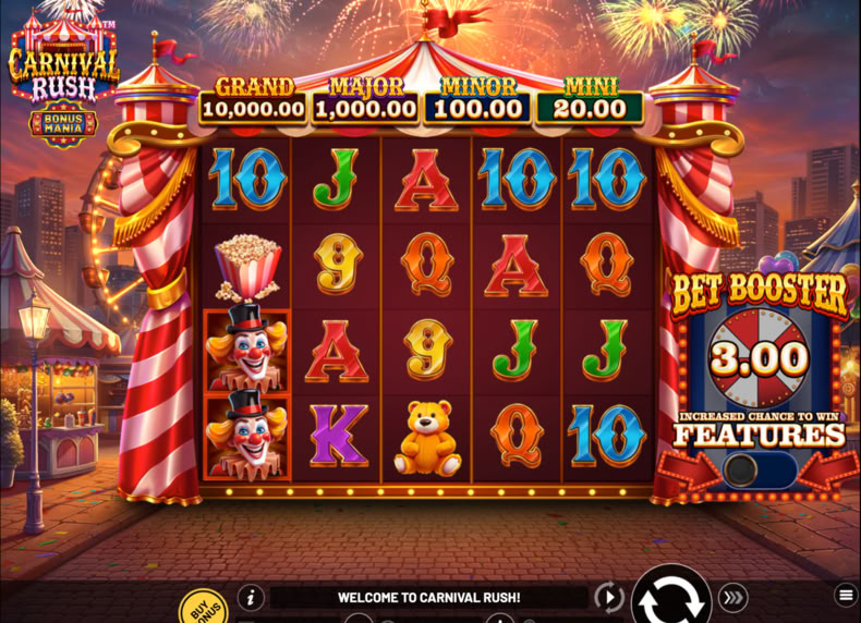 Carnival Rush game - play for free