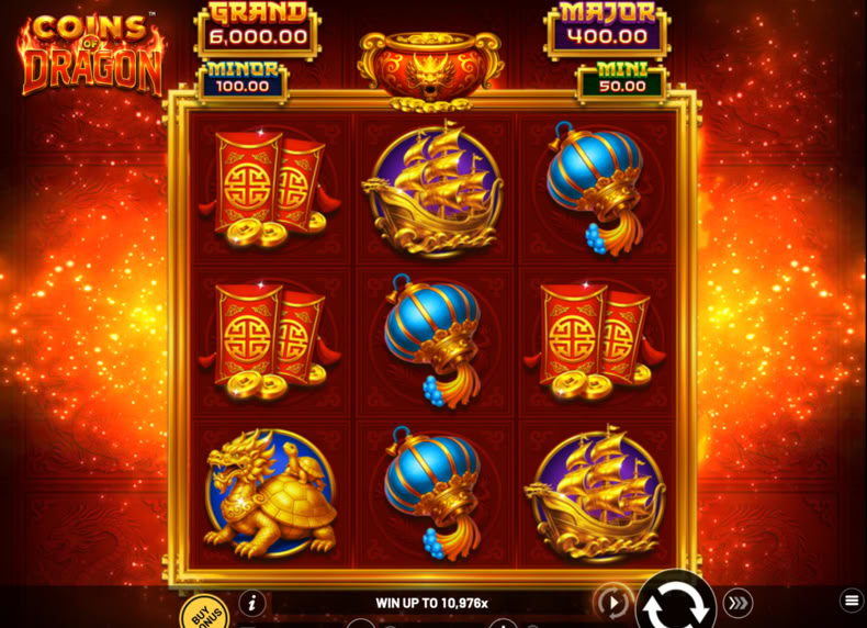Coins of Dragon game - play for free
