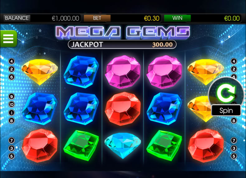 Mega Gems game - play for free