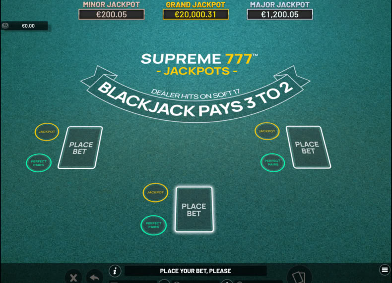 Supreme 777 Jackpots game - play for free