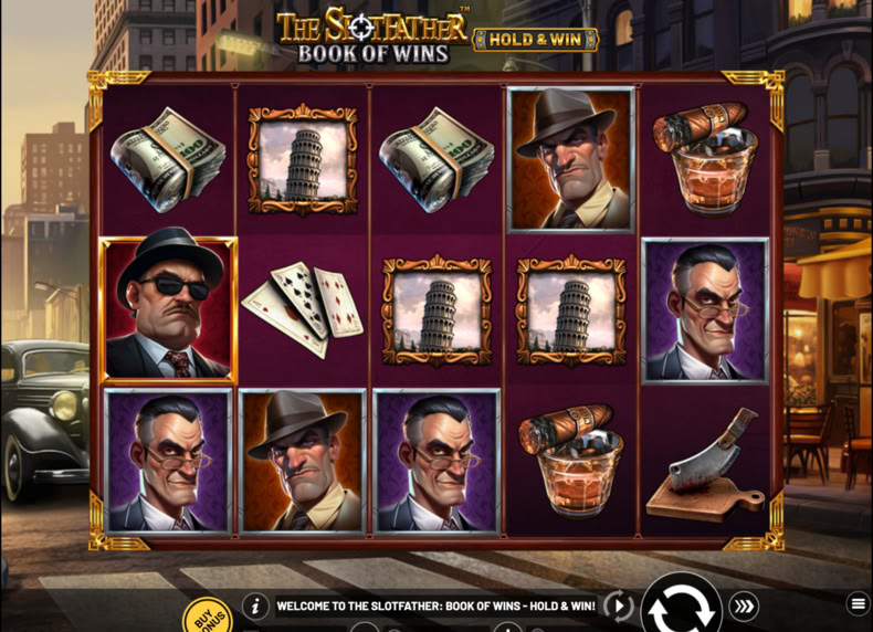 The Slotfather: Book of Wins game - play for free