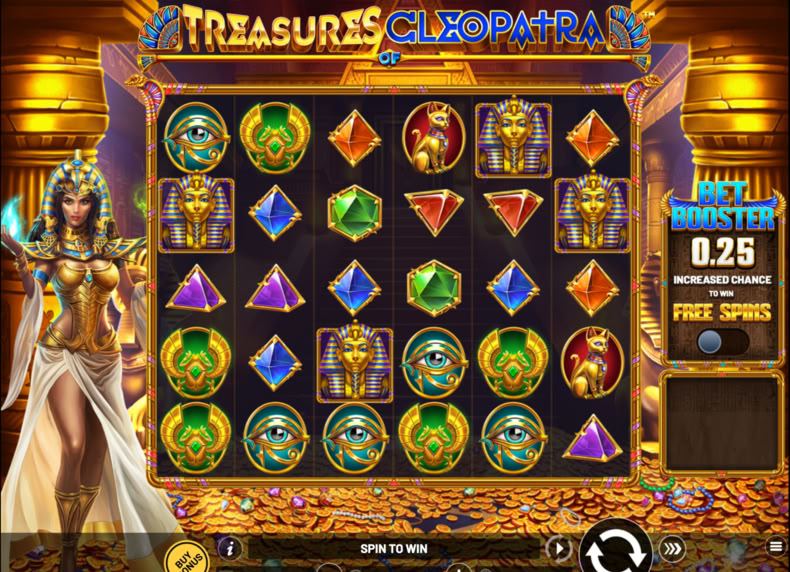 Treasures of Cleopatra game - play for free
