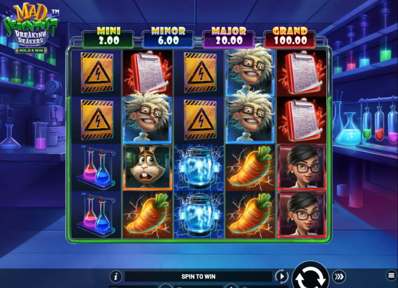 Mad Scientist: Breaking Beakers game - play for free