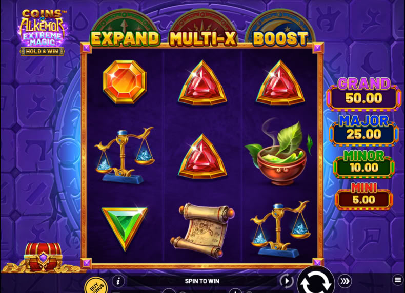 Coins of Alkemor: Extreme Magic game - play for free