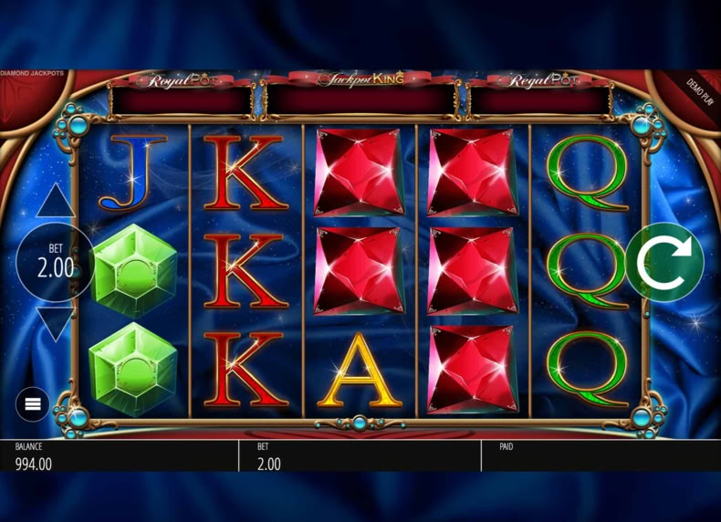 Diamond Jackpot game - play for free