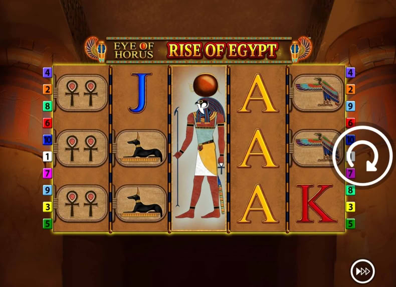 Eye Of Horus Rise Of Egypt game - play for free