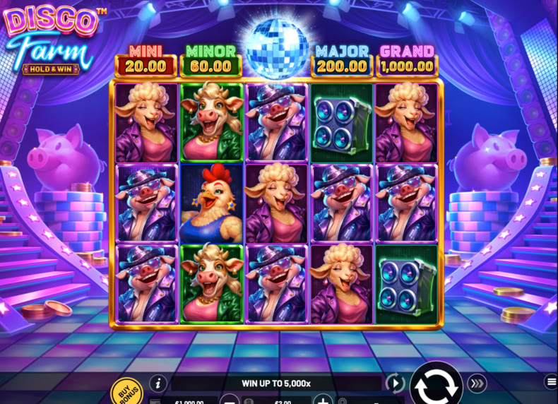 Disco Farm game - play for free