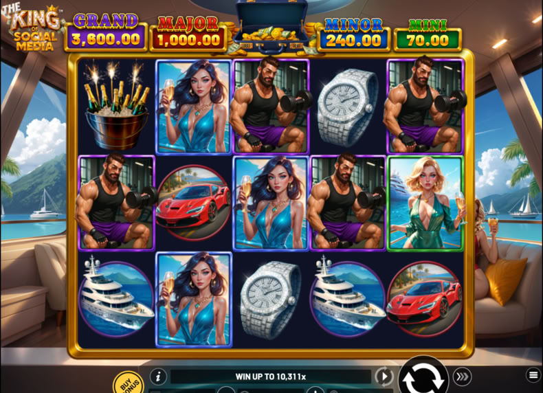 The King of Social Media game - play for free