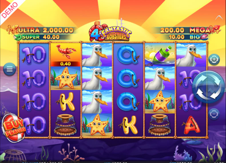 4 Fantastic Lobsters game - play for free