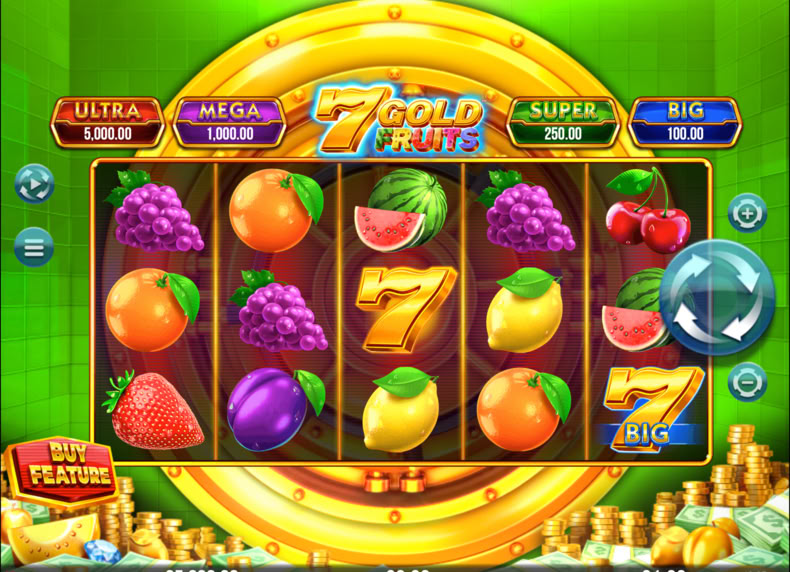 7 Gold Fruits game - play for free