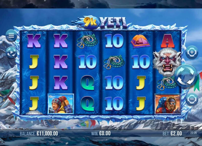 9k Yeti game - play for free