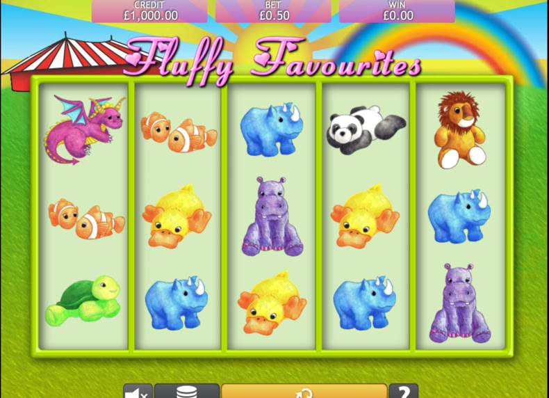 Fluffy Favourites game - play for free