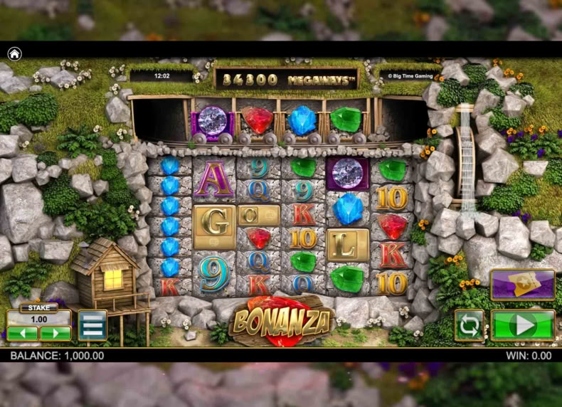 Bonanza Megaways game - play for free