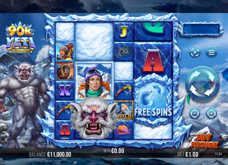 90k Yeti Gigablox game - play for free