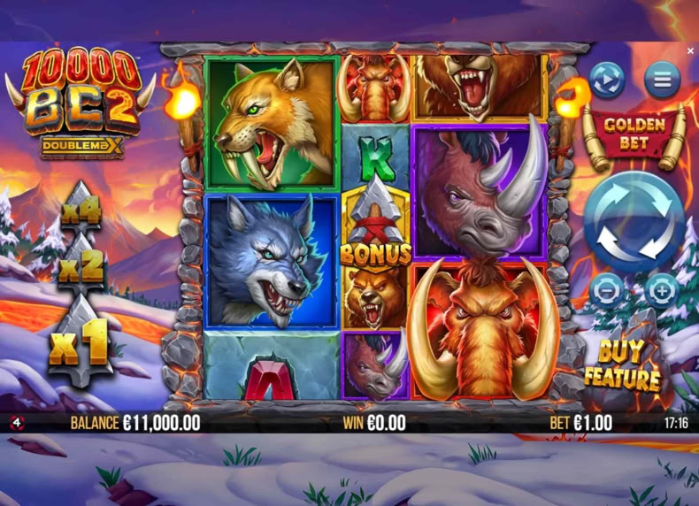 10,000 BC 2 DoubleMax game - play for free
