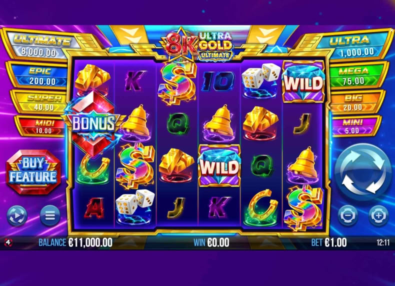 8k Ultra Gold Ultimate game - play for free