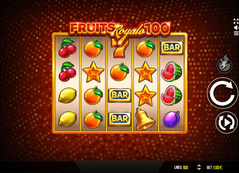 Fruits Royale 100 game - play for free