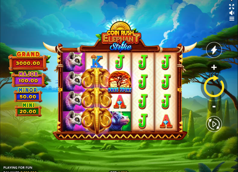 Coin Rush: Elephant Strike game - play for free