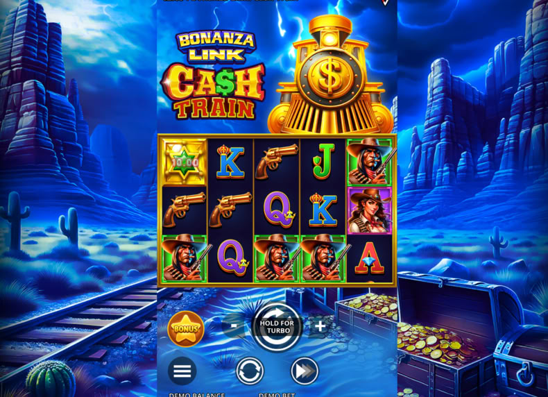 Bonanza Link: Cash Train game - play for free