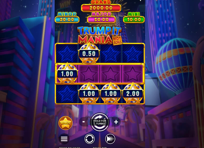 Trump It Mania: Hot Bonus game - play for free
