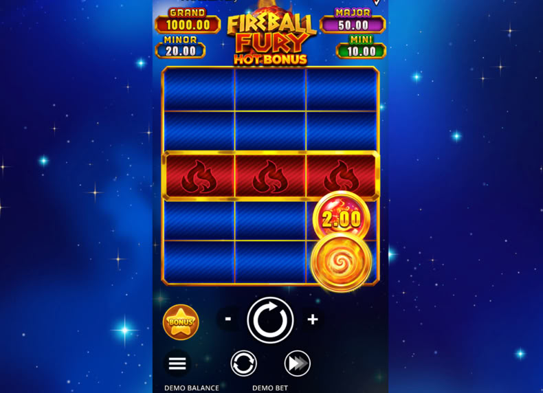 Fireball Fury: Hot Bonus game - play for free