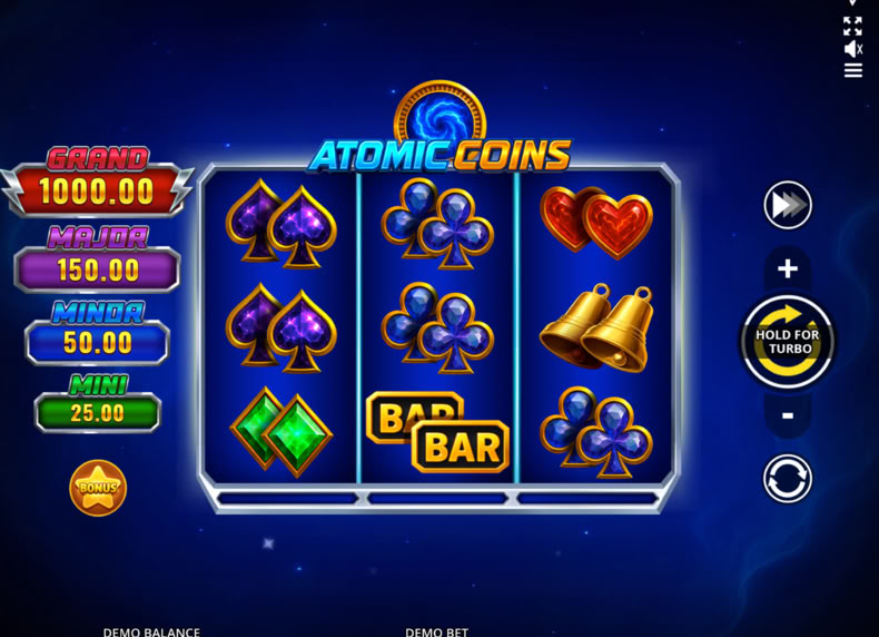 Atomic Coins game - play for free