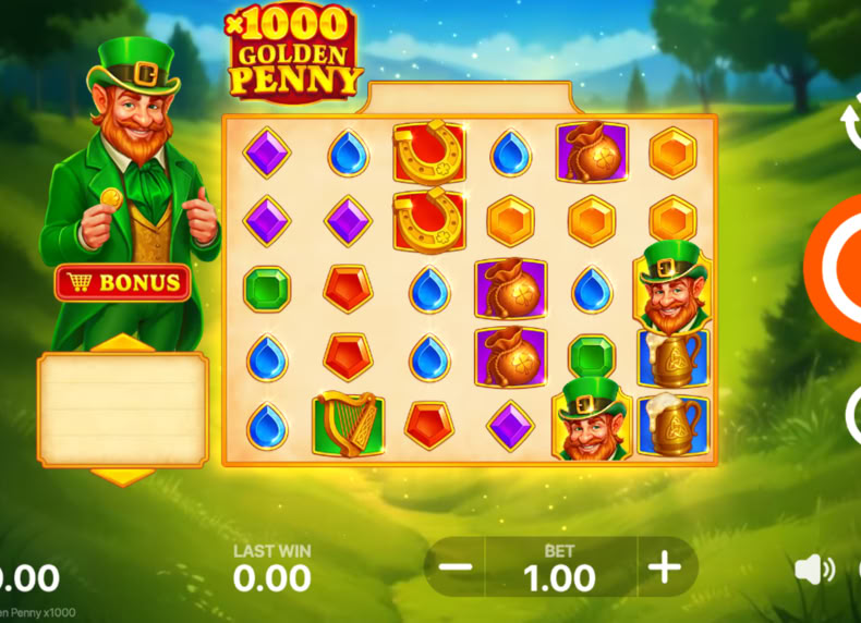 Golden Penny X1000 game - play for free