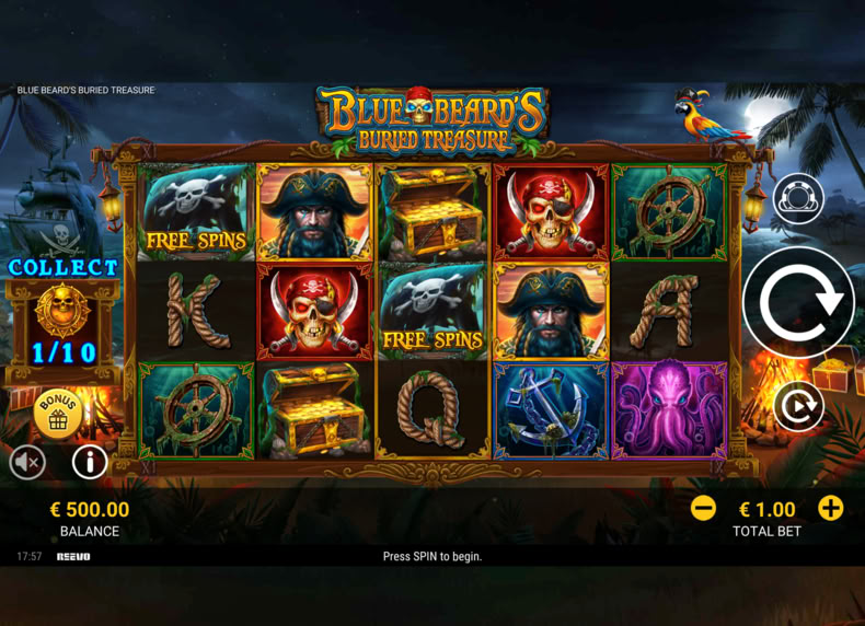 Blue Beard S Buried Treasure game - play for free