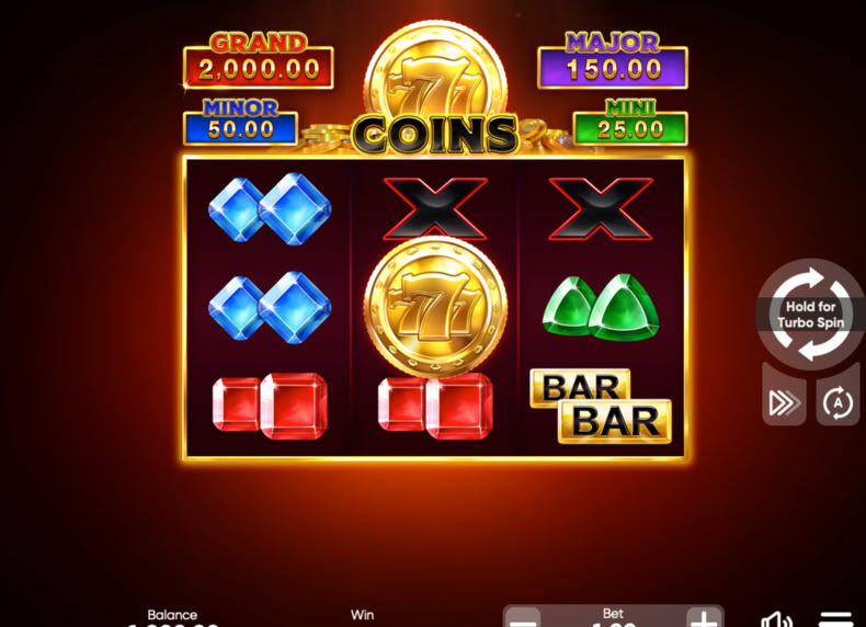 777 Coins game - play for free