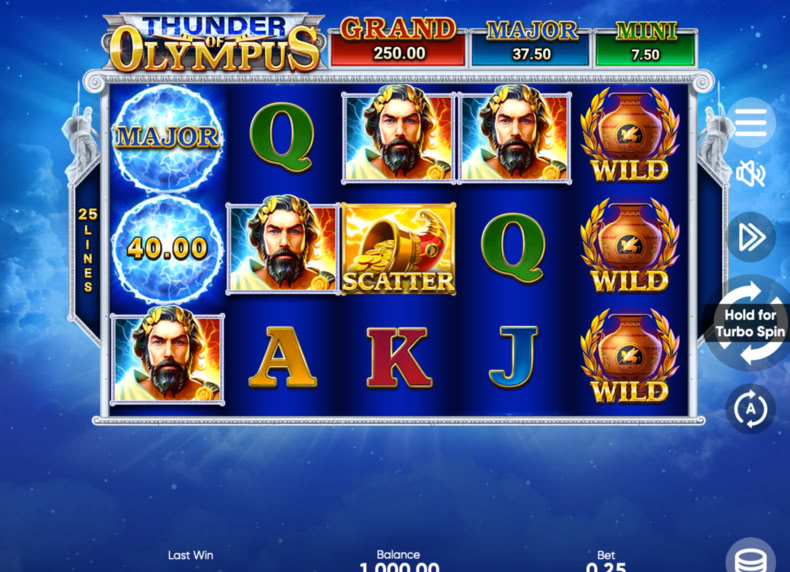 Thunder of Olympus game - play for free