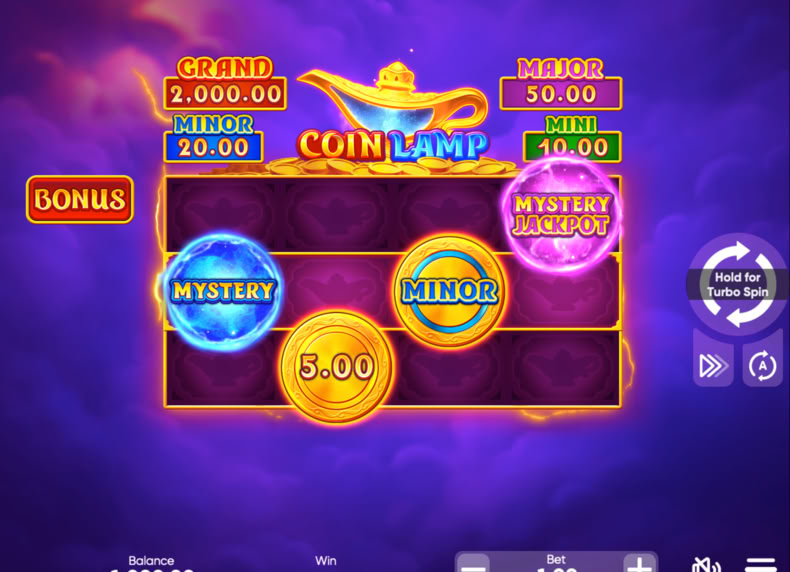 Coin Lamp game - play for free
