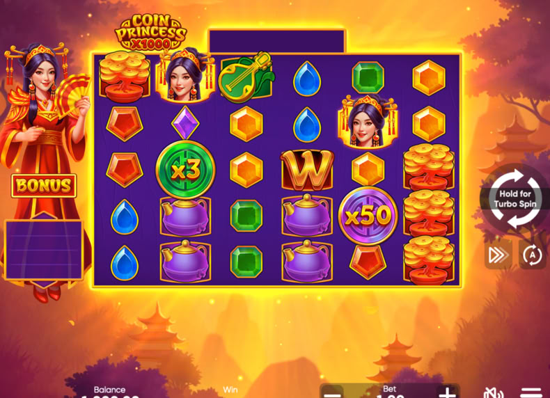 Coin Princess x1000 game - play for free