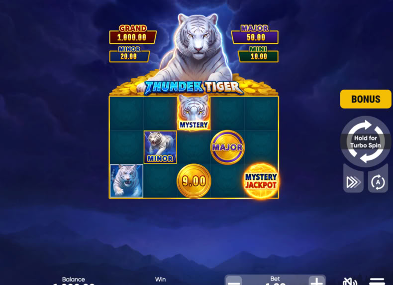 Thunder Tiger game - play for free