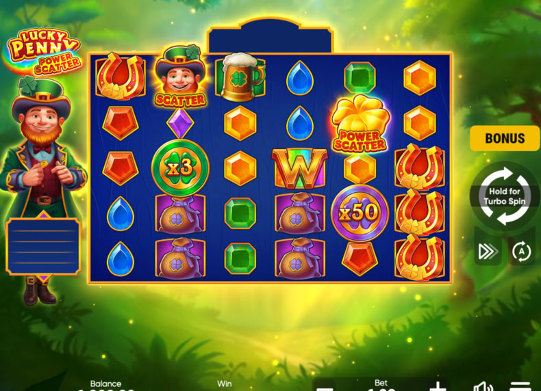 Lucky Penny Power Scatter game - play for free