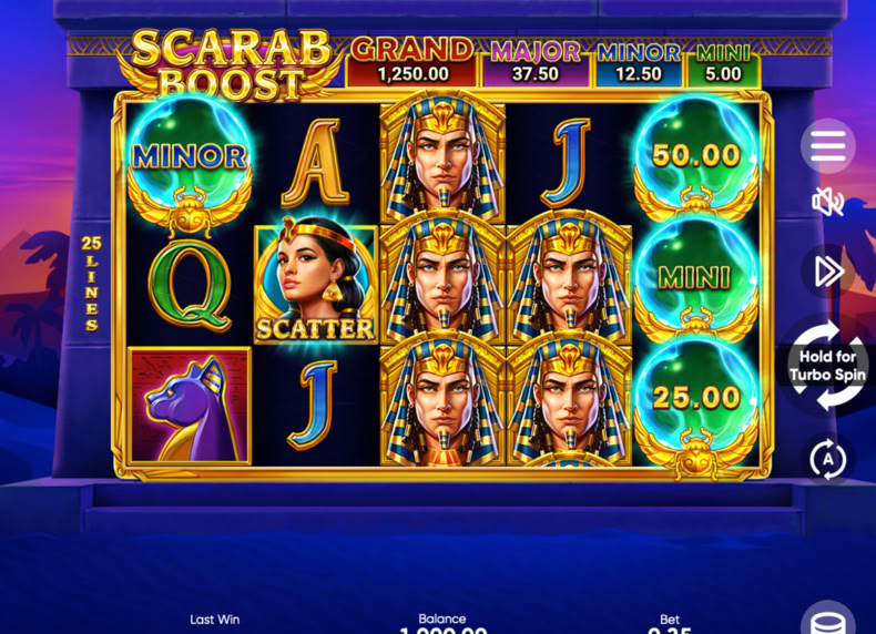 Scarab Boost game - play for free