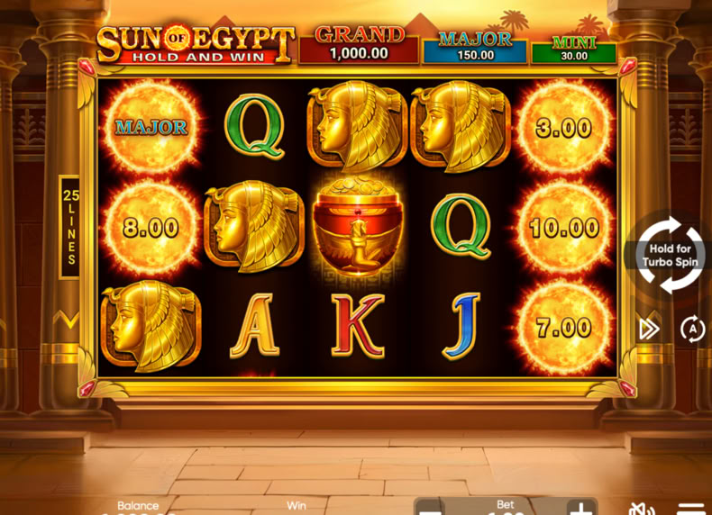 Sun of Egypt game - play for free
