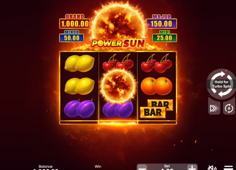 Power Sun game - play for free