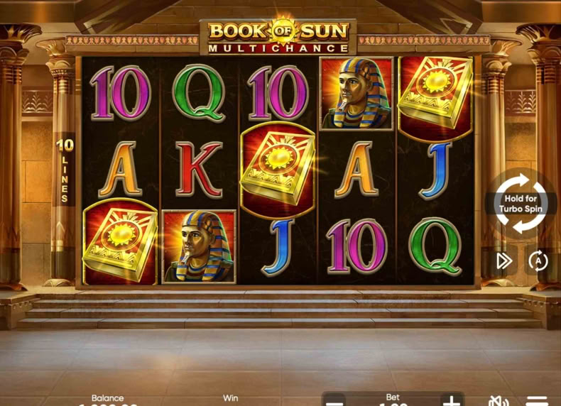 Book Of Sun Multi Chance game - play for free