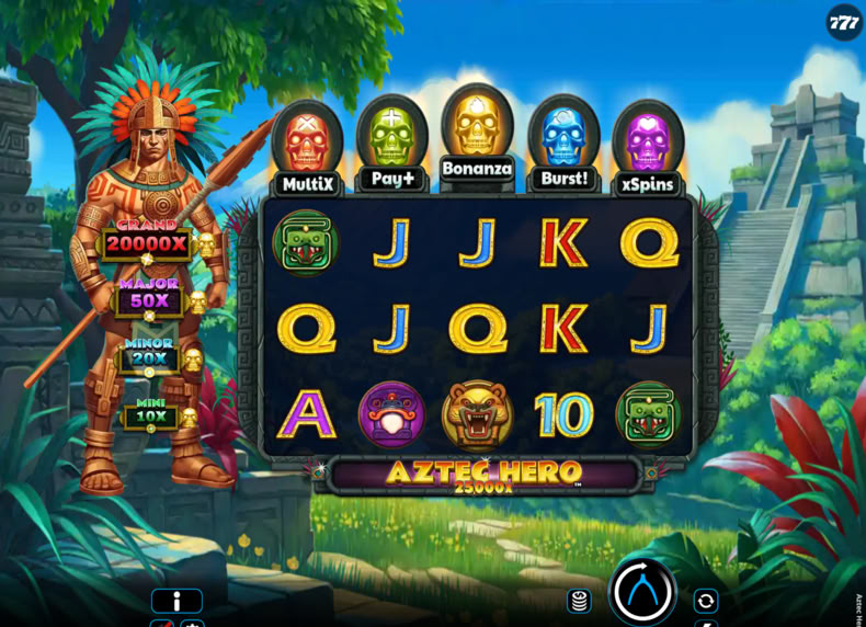 Aztec Hero game - play for free