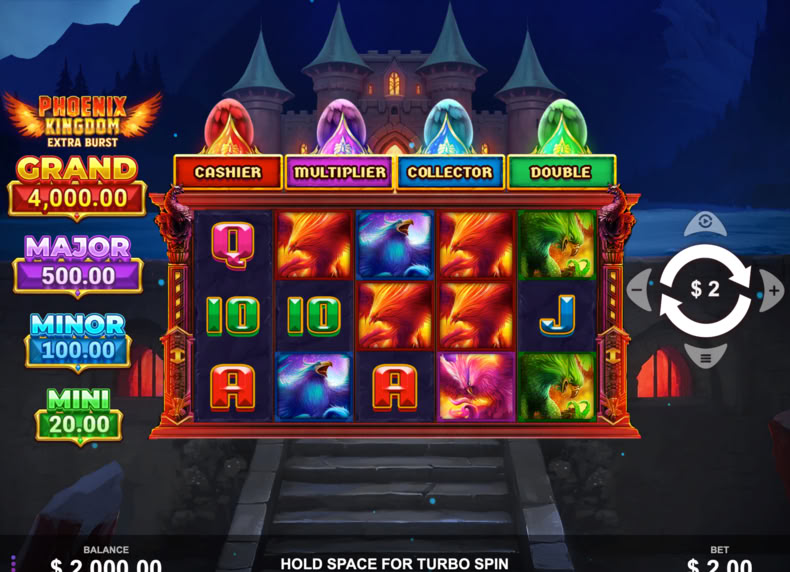 Phoenix Kingdom Extra Burst game - play for free