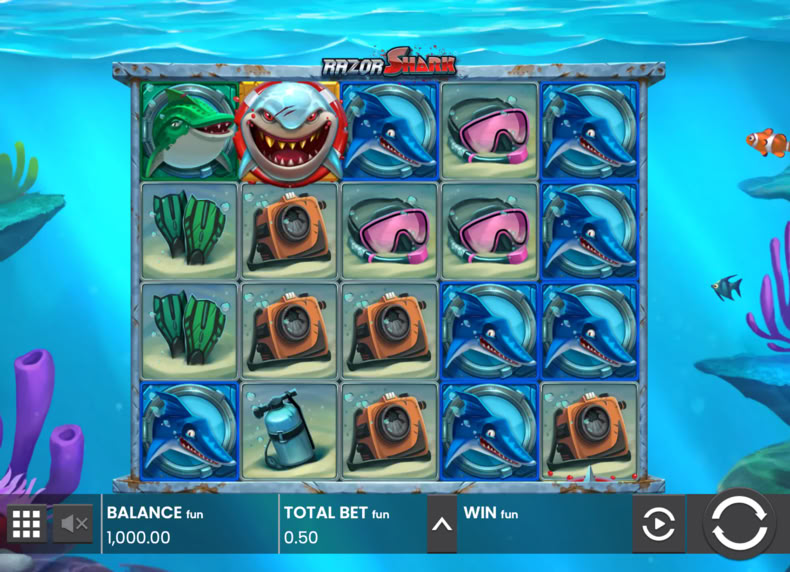 Razor Shark game - play for free