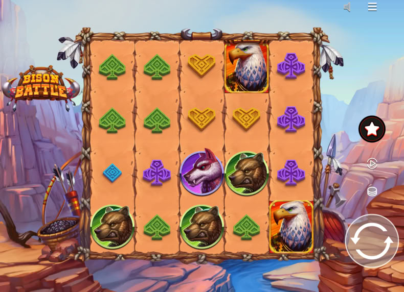 Bison Battle game - play for free