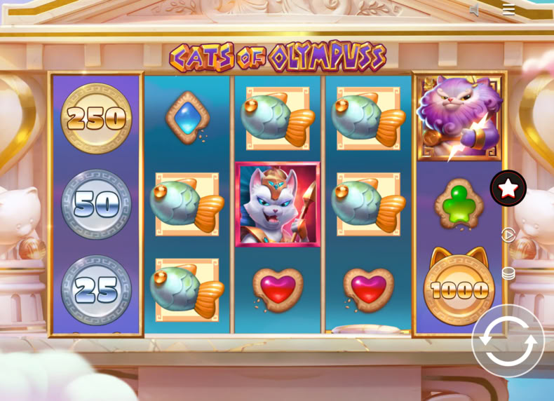Cats of Olympuss game - play for free
