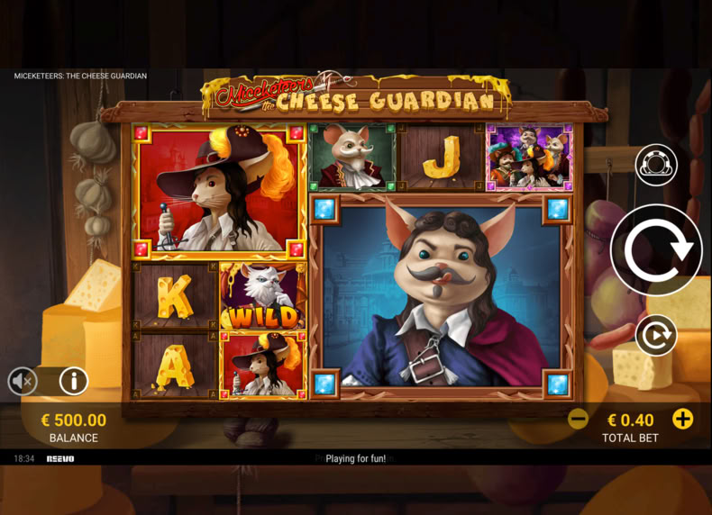Miceketeers The Cheese Guardian game - play for free