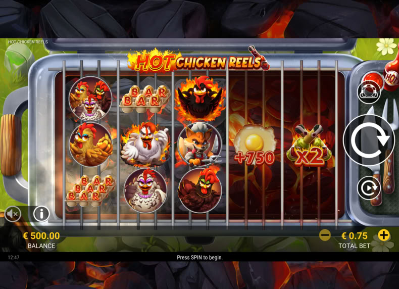 Hot Chicken Reels game - play for free