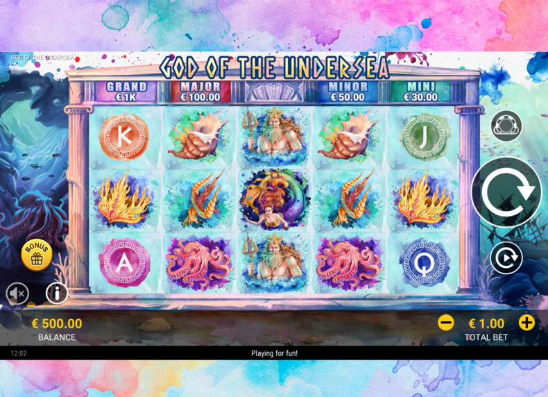 God Of The Undersea game - play for free
